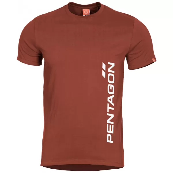  Pánske tričko PENTAGON AGERON MAROON RED 