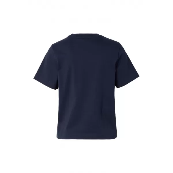  Dámske tričko URBAN CLASSICS TB8574-01641 MIDNIGHT NAVY 