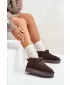 Dámske snehule BOTO NN604 BROWN