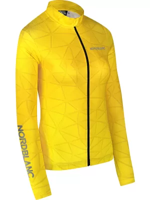Dámsky cyklo dres NORDBLANC VELOFLOW NBSLF8105 ŽLTÁ