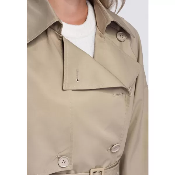 Dámsky kabát OMBRE OW-CT-E0004 BEIGE 