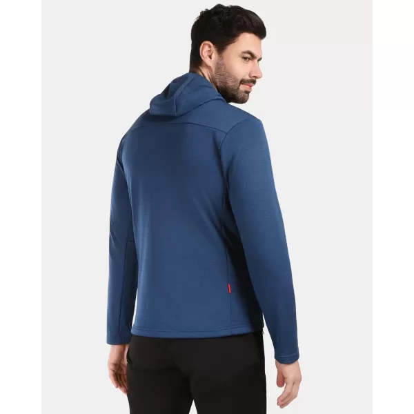  Pánska fleece mikina KILPI SEVELEN-M 1M0202KI TMAVO MODRÁ 