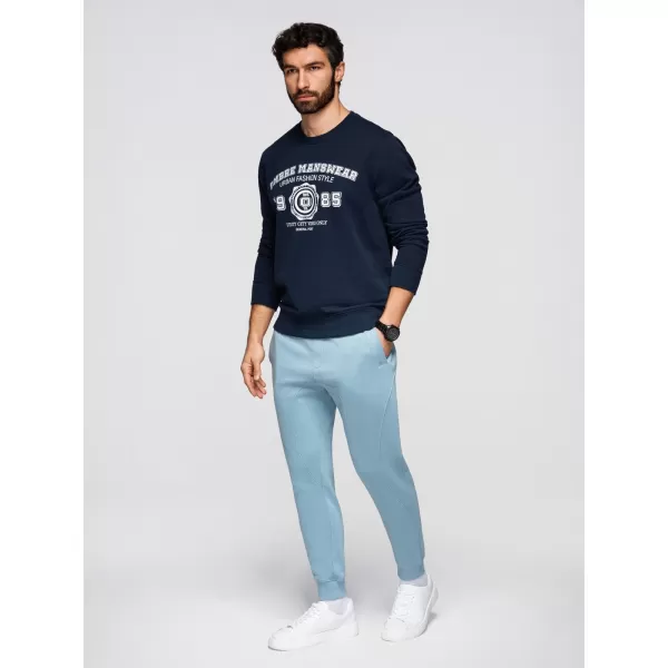  Pánske tepláky OMBRE OM-PABS-0305 BLUE 