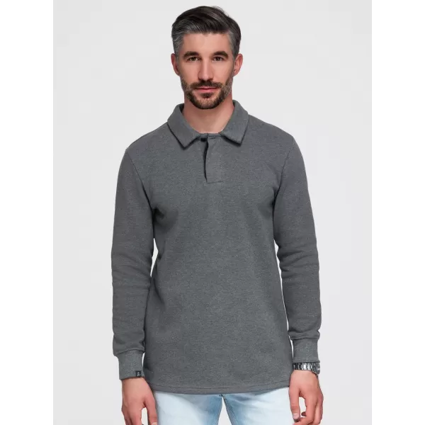  Pánsky rolák OMBRE B1719 GRAPHITE 