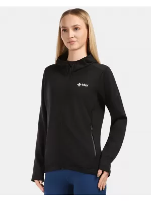 Dámska fleece mikina KILPI SEVELEN-W 1L0203KI ČIERNA