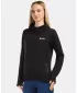 Dámska fleece mikina KILPI SEVELEN-W 1L0203KI ČIERNA