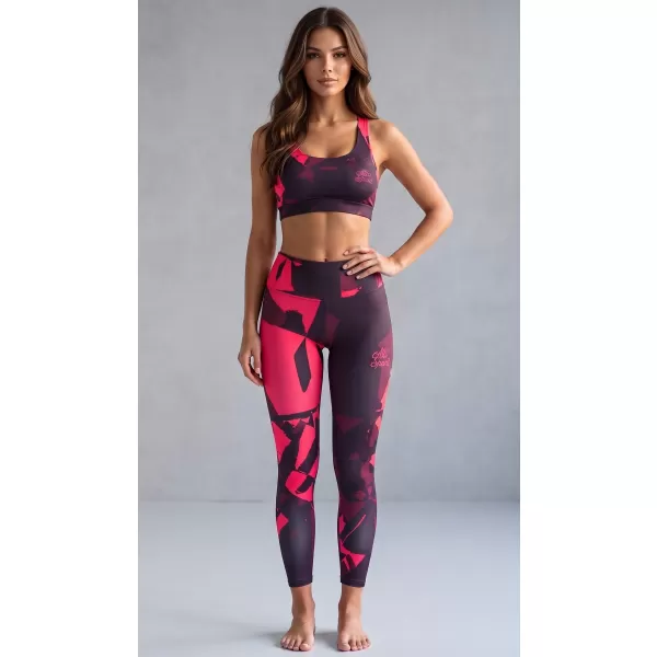  Dámske dlhé legíny premium (nové veľkosti) ALTISPORT VOJ/ALW080LEG05 WINE-RED 