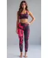 Dámske dlhé legíny premium (nové veľkosti) ALTISPORT VOJ/ALW080LEG05 WINE-RED