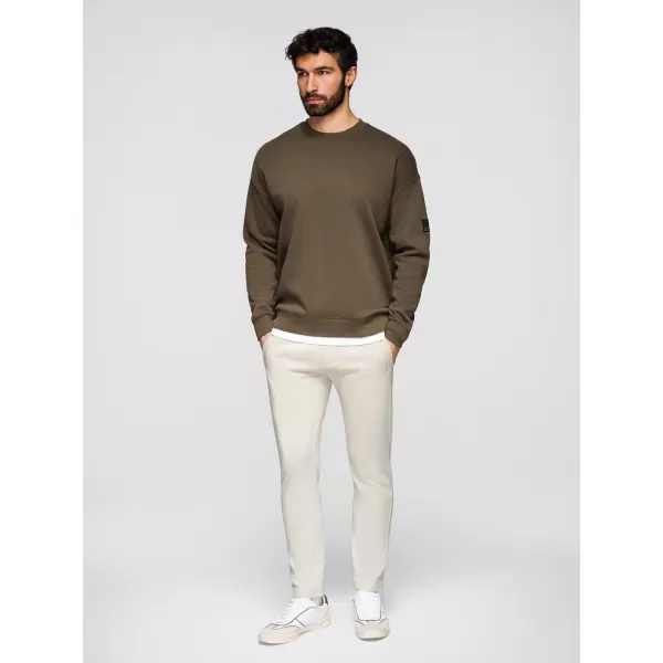  Pánske tepláky OMBRE OM-PABS-0304 CREAM 