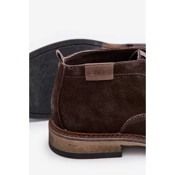  Pánske topánky BIG STAR SHOES OO174145 BROWN/BEIGE 