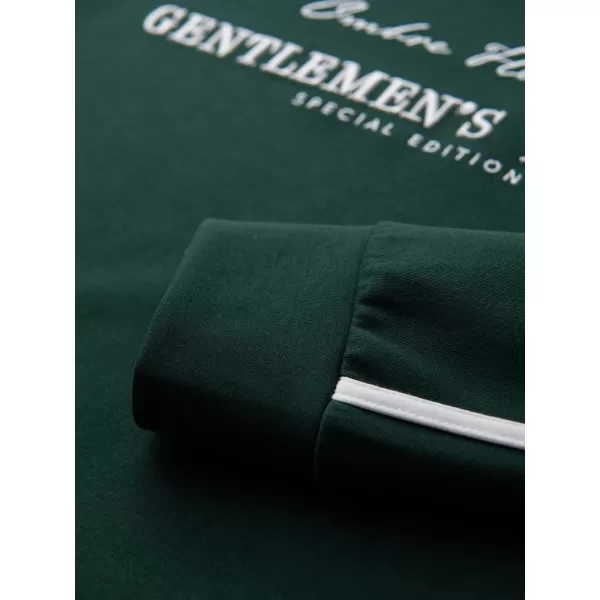  Pánska mikina OMBRE OM-SSNZ-0268 DARK GREEN 
