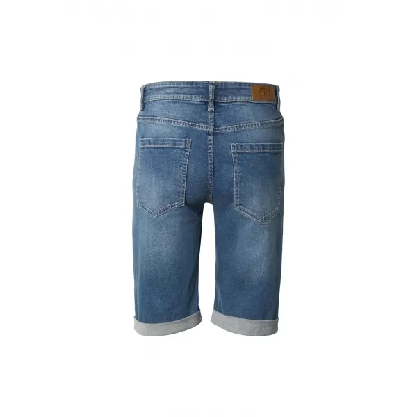  Pánske kraťasy URBAN CLASSICS TB8457 MID DEEP BLUE WASHED 