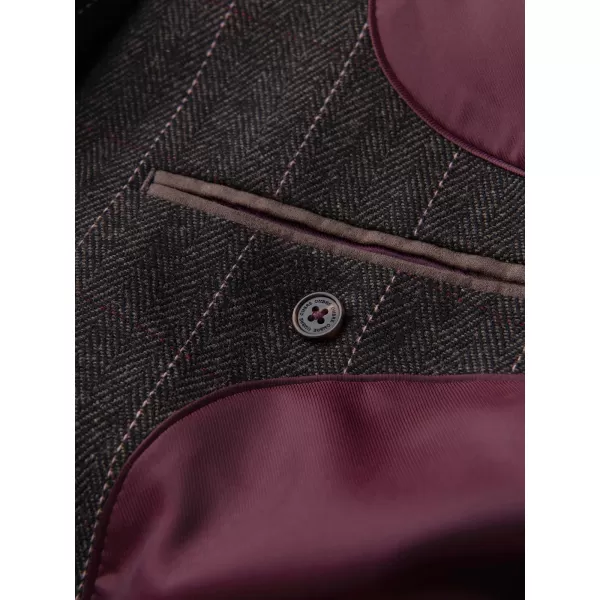  Pánske sako OMBRE M166 DARK BROWN 