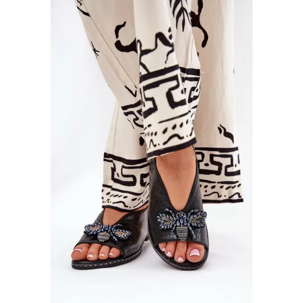  Dámske sandále BOTO RMR2060-22 BLACK 