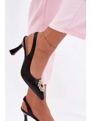 Dámske sandále VINCEZA 62277 BLACK