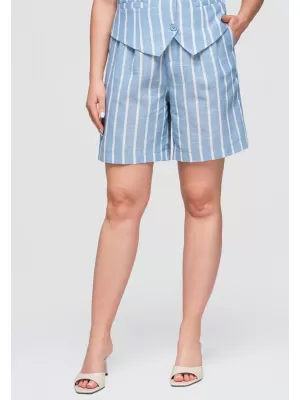 Dámske kraťasy OMBRE OW-ST-E0017 BLUE