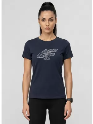 Dámske tričko 4F WMM00TTSHF3309 NAVY