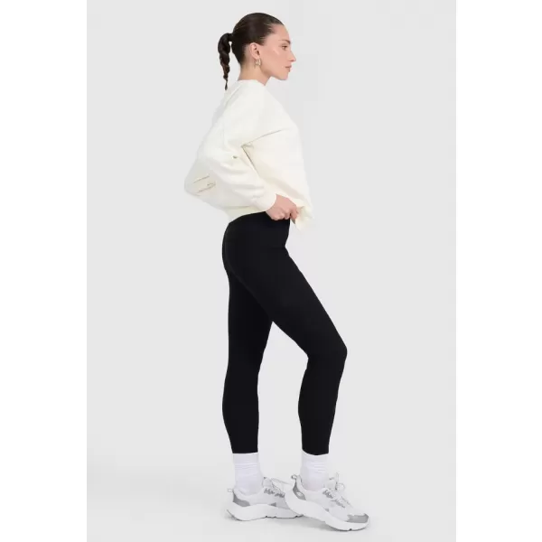  Dámske legíny 4F WAW25TTIGF237 DEEP BLACK 