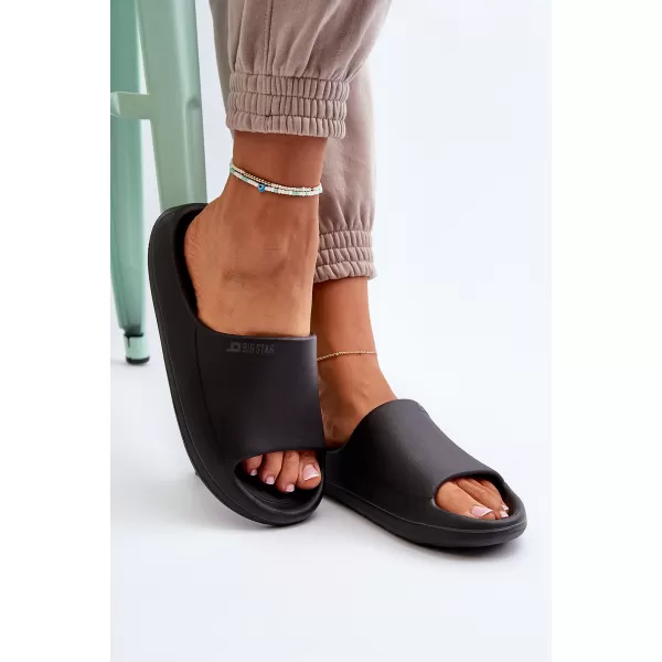  Dámske žabky BIG STAR SHOES NN274A042 BLACK 