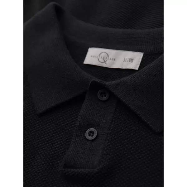  Pánske polo tričko OMBRE OM-POSS-0178 BLACK 