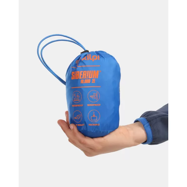  Detská hardshellová bunda KILPI JALUU-J 1J0180KI MODRÁ 