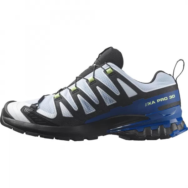  Pánske topánky SALOMON XA PRO 3D V9 GORE-TEX STORM L45486500 BLACK/BRUNNERA BLUE/SURF THE WEB 