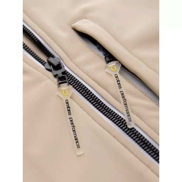  Pánska softshellová bunda OMBRE C581 SAND 