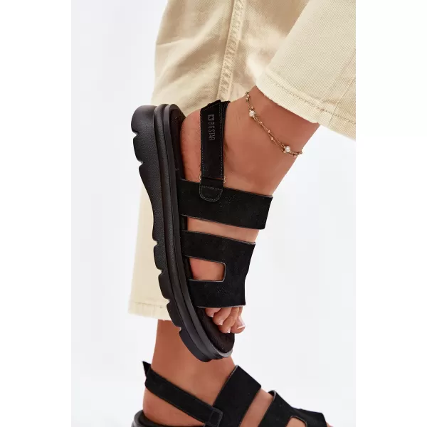  Dámske sandále BIG STAR SHOES TT274484 BLACK 
