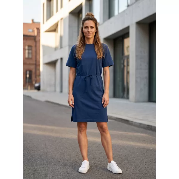  Dámske šaty MALFINI MUSE 816 POLNOČNÁ MODRÁ 