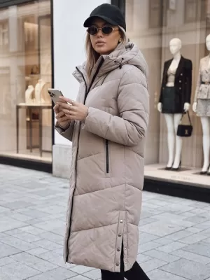 Dámska bunda DSTREET TY5430 BÉŽOVÁ
