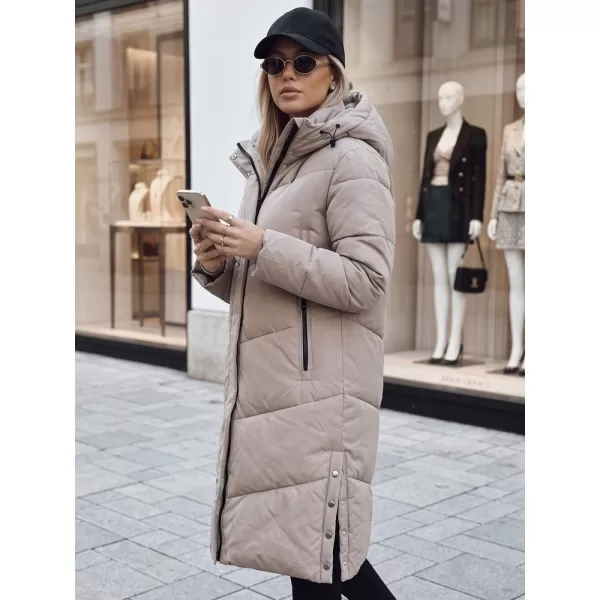  Dámska bunda DSTREET TY5430 BÉŽOVÁ 