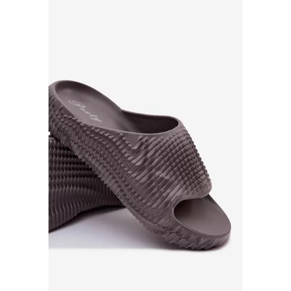  Pánske šľapky BOTO 56151 GREY 