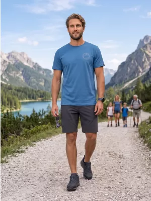 Pánske tričko ALPINE PRO TERMES 4 VALLARTA BLUE VARIANT PA