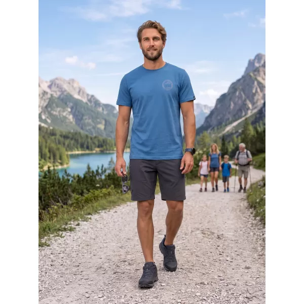  Pánske tričko ALPINE PRO TERMES 4 VALLARTA BLUE VARIANT PA 