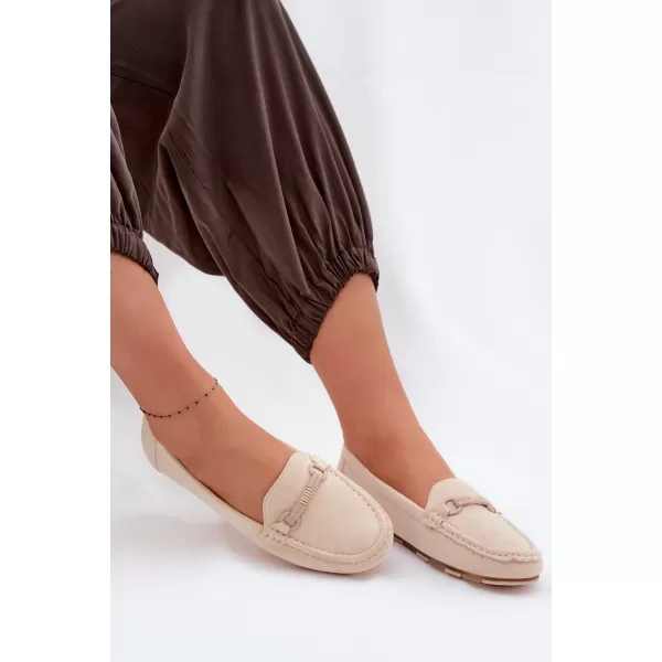 Dámske mokasíny BOTO 6358 BEIGE 