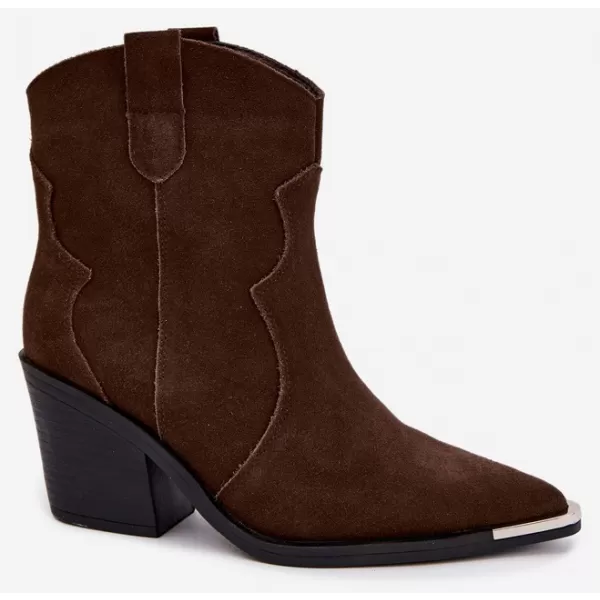  Dámske čižmy BOTO 6397/A BROWN 