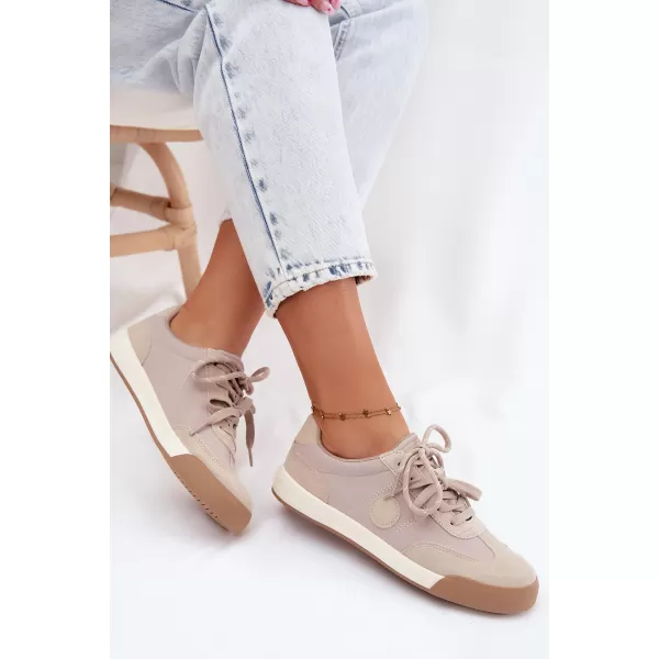  Dámske tenisky BIG STAR SHOES UU274001 BEIGE 