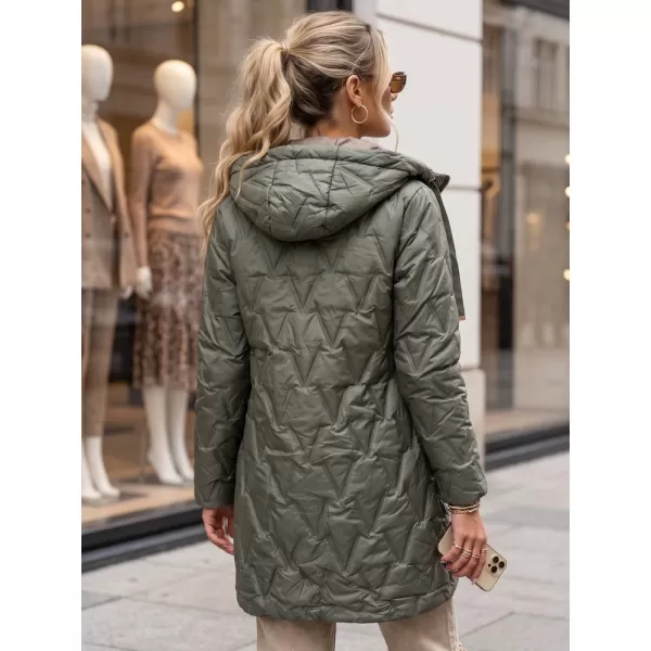  Dámska bunda DSTREET TY5770 ZELENÁ 
