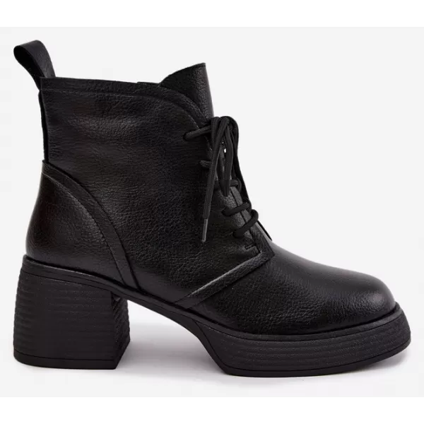  Dámske čižmy D&A CR62-3368 BLACK 
