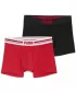 Pánske boxerky PUMA MEN EVERYDAY PLACED LOGO BOXER 2P 93847605 RED/BLACK