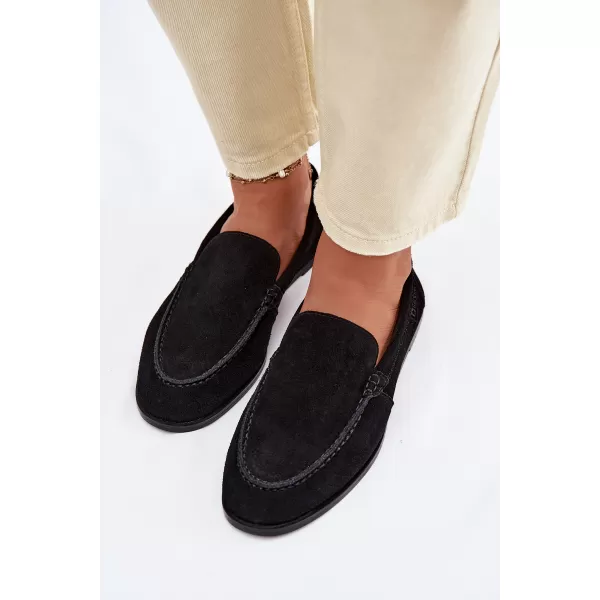  Dámske mokasíny BIG STAR SHOES TT274209 BLACK 
