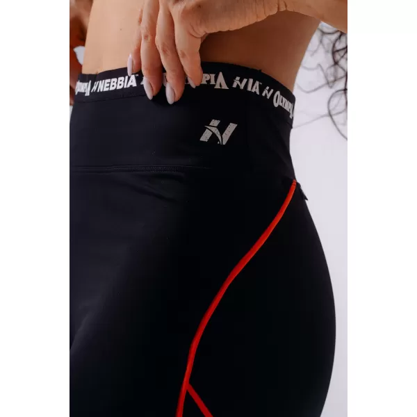  Dámske legíny NEBBIA OLYMPIA HIGH-WAIST 935 BLACK 