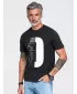 Pánske tričko OMBRE OM-TSPT-0299 BLACK
