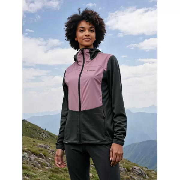  Dámska športová ultraľahká mikina ALPINE PRO ZOLLA DARK TRUE GRAY 