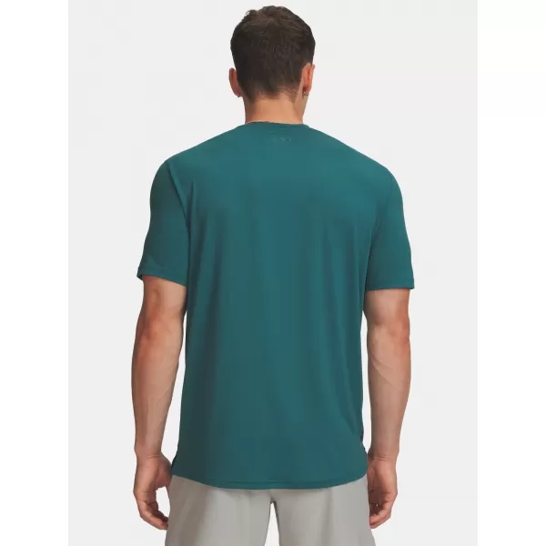  Pánske tričko UNDER ARMOUR VANISH ENERGY SS 1383973-338 ZELENÁ 