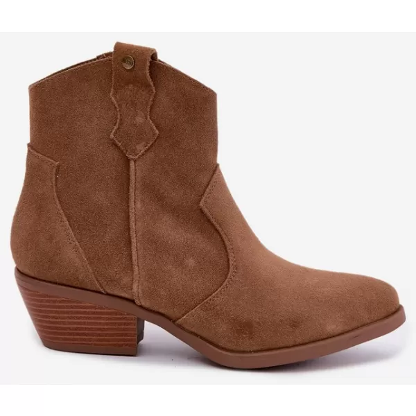  Dámske členkové topánky BIG STAR SHOES TT274953 BÉŽOVÁ 