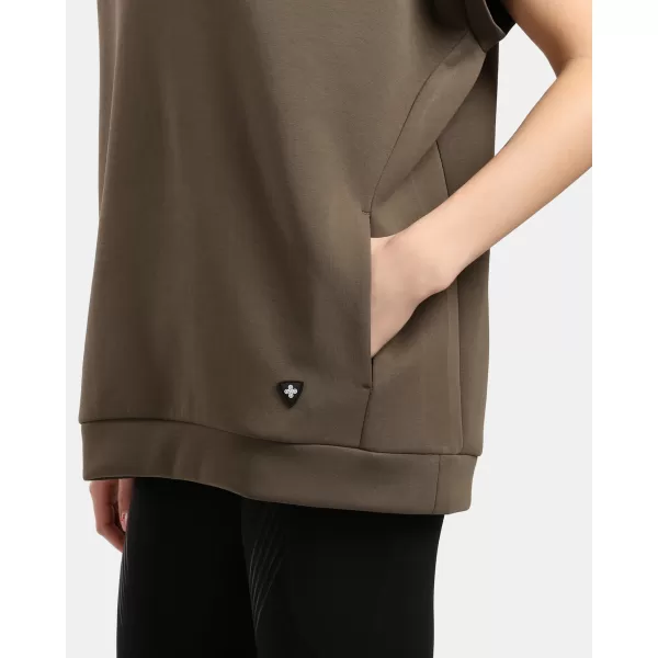  Dámska mikina KILPI DIAN-W 1L0210KI KHAKI 