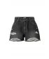 Dámske kraťasy URBAN CLASSICS TB8193 BLACK WASHED
