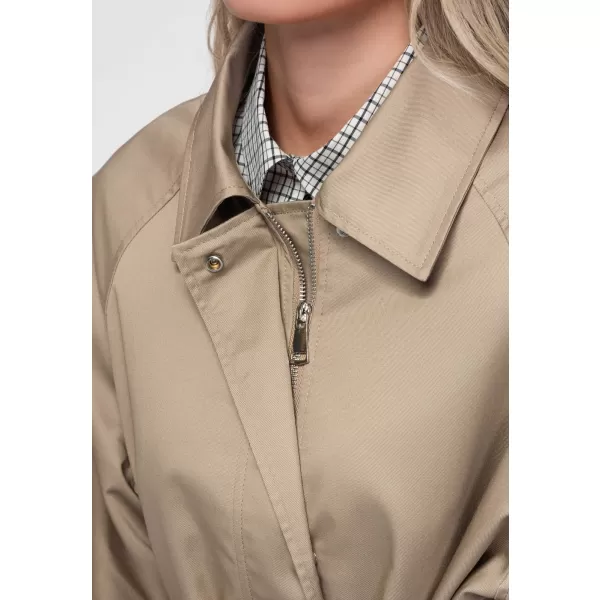  Dámsky kabát OMBRE OW-CT-E0002 BEIGE 