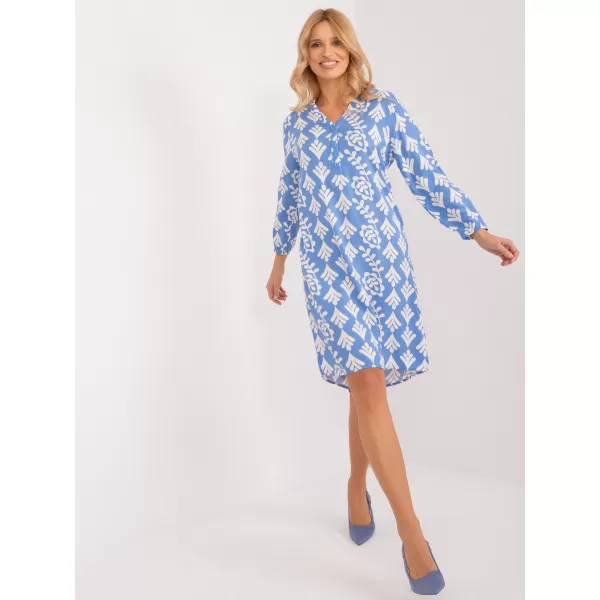  Dámske šaty SUBLEVEL D73771M30427A LIGHT BLUE 